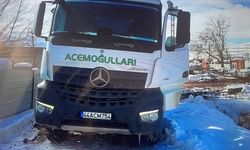 Malatya'da beton mikserinin çarptığı yaya yaralandı