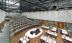 Malatya'da bölgenin en büyük kütüphanesinde sona doğru