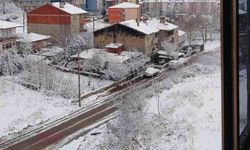 Malkara'da karda kartpostallık görüntüler oluştu