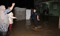 Manisa'da büyükşehir ve MASKİ'den sağanak yağışa etkin müdahale