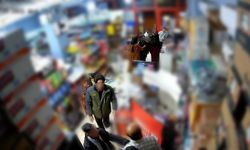 Markette kavga: Ortalık savaş alanına döndü