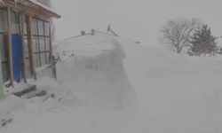 Meteoroloji'nin uyardığı kentte tipi etkili oldu, kar kalınlığı yer yer 3 metreyi buldu