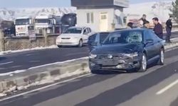 Metrelerce havaya fırlayan yaya hayatını kaybetti, kaza anı kameraya yansıdı