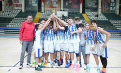 Muğla'da U14 basketbol nefes kesti