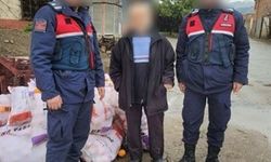 Nazilli'de portakal hırsızı yakalandı