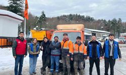 Öğrencilerden karayolları çalışanlarına anlamlı ziyaret