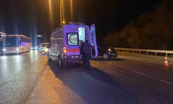 Otomobil ile hafif ticari araç çarpıştı: 5 yaralı