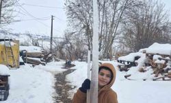 Palu'daki buz sarkıtları görenleri şaşırttı