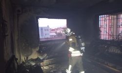 Payas'ta ev yangını