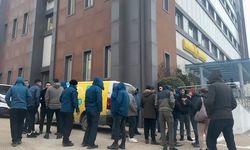 PTT'de iş bırakma eylemi