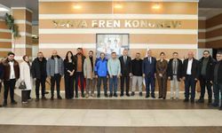 Rektör Elmastaş, Gazetecileri ağırladı