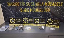 Sakarya'da 15 kilo bonzai üretilebilecek hammadde ele geçirildi