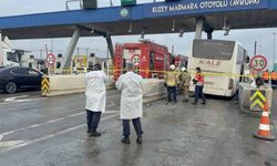 Silivri Kuzey Marmara Otoyolu'nda feci kaza: Yolcu otobüsüyle otomobil çarpıştı