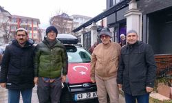 Simavlı 4 kişi özel araçlarıyla Umre yolculuğuna çıktı