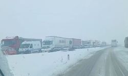 Sivas'ta ulaşıma kar engeli: Sivas-Malatya ve Sivas-Kayseri kara yolları trafiğe kapatıldı