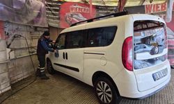 Soğuk havalar oto yıkamacılarda işleri durdurdu