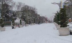 Sultangazi'de çocuklar kardan adam yaptı, karın keyfini çıkardı