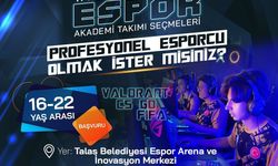 Talas'ta e-sporun yıldızları seçiliyor