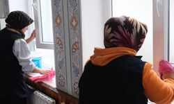 Tavşanlı'da camilerde temizlik çalışmaları