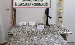 Tekirdağ'da uyuşturucu operasyonunda satışa hazır esrar ele geçirildi