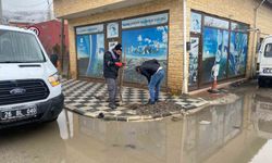 Tıkalı yağmur suyu giderleri açılıyor