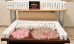 Turgutlu'da 56 bin 336 sentetik hap ele geçirildi