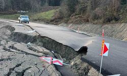Türkeli'de heyelan