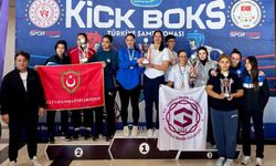 Üniversitelerarası Kick Boks Türkiye Şampiyonası'nda MCBÜ'den büyük başarı