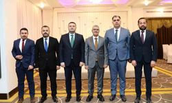 Vali Cahit Çelik için veda yemeği düzenlendi