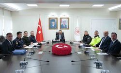 Vali Hacıbektaşoğlu başkanlığında güvenlik toplantısı yapıldı