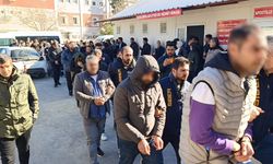 Yasa dışı bahis operasyonunda gözaltına alınan 28 zanlı adliyeye sevk edildi