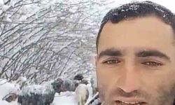 Yeni yılın ilk gününde yaylada kara yakalanan çoban türkülerle ısındı