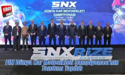 FIM Dünya Kar Motosikleti Şampiyonası’nın Tanıtımı Yapıldı