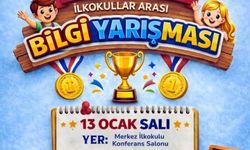 İyidere'de ilkokullar arası bilgi yarışması başlıyor