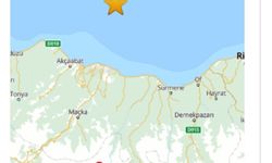 Trabzon Açıklarında Deprem, Rize'de hissedildi