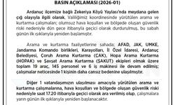 Artvin Valiliği'nden Yeni Yıl Öncesi Önemli Basın Açıklaması