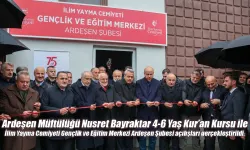 Bilal Erdoğan Ardeşen'de açılıştaydı