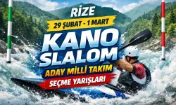 Kano Slalom'da  Milli Takım Yolu Fırtına'dan Geçiyor