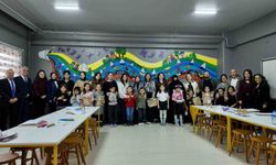 Aileler masal atölyesinde buluştu