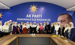 AK Partili kadınlardan Başkan Zeynep Güneş'e şalvarlı destek