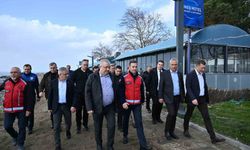 Akın, Lodos'un vurduğu Körfez'de