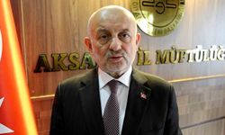 Aksaray'da mahyalar camileri süslüyor