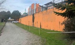 Alaplı TOKİ İlk ve Ortaokulu'nda istinat duvarında çökme tehlikesi