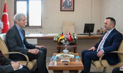 Almanya Federal Cumhuriyeti Büyükelçiliği elçisi Stefan Bredohl Erzurum'da