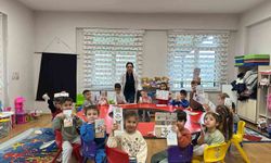 Ana okulu öğrencilerine sağlık eğitimi