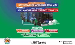 Atakum Belediyesi 'Katık Otobüsü' sıfır atıkla doğayı korumaya devam ediyor