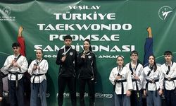 Aydınlı sporlar Taekwondo Poomsae Şampiyonası'nda Türkiye şampiyonu oldu