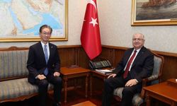 Bakan Güler, Japonya'nın Ankara Büyükelçisi Tamura'yı kabul etti