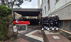 Bandırma'da görevli Polis Memuru Murat Saçan son yolculuğuna uğurlandı