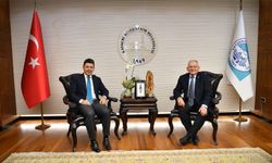 Başkan Büyükkılıç, Bakan Yardımcısı Poyraz ve Genel Müdür Eyigün'ü konuk etti